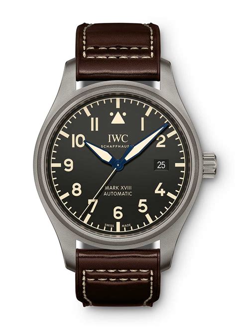 iwc pilot mark 18 lume|iwc mark xviii heritage.